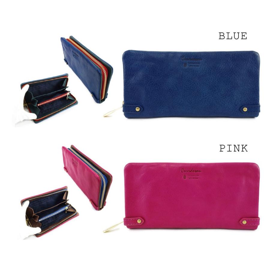 長財布 ラウンドファスナー イタリアンレザー 本革 レディース