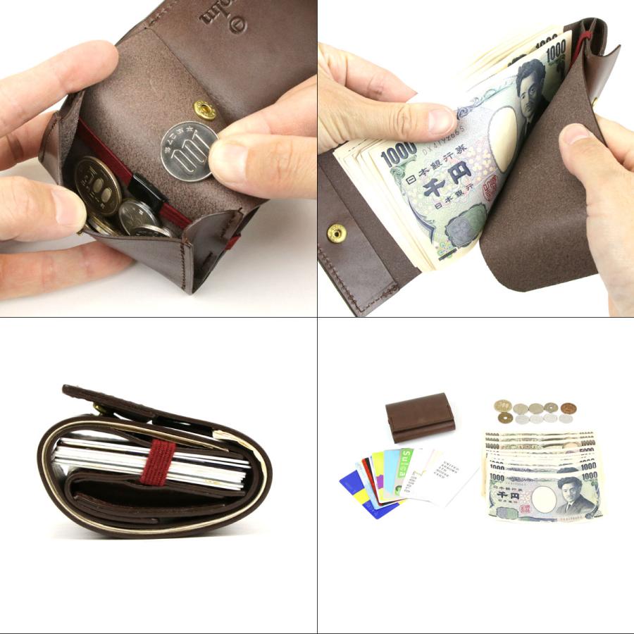 ミニ財布 バンドウォレット 三つ折り財布 コンパクト 日本製 ミニ財布 バンドウォレット 三つ折り財布 コンパクト 日本製