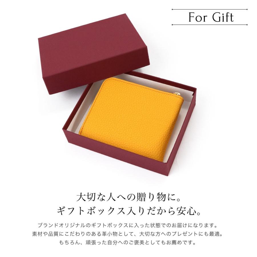 ミニウォレット 極小財布 L字ファスナー 板バネ 本革 シュリンク ミニウォレット 極小財布 L字ファスナー 板バネ 本革 シュリンク