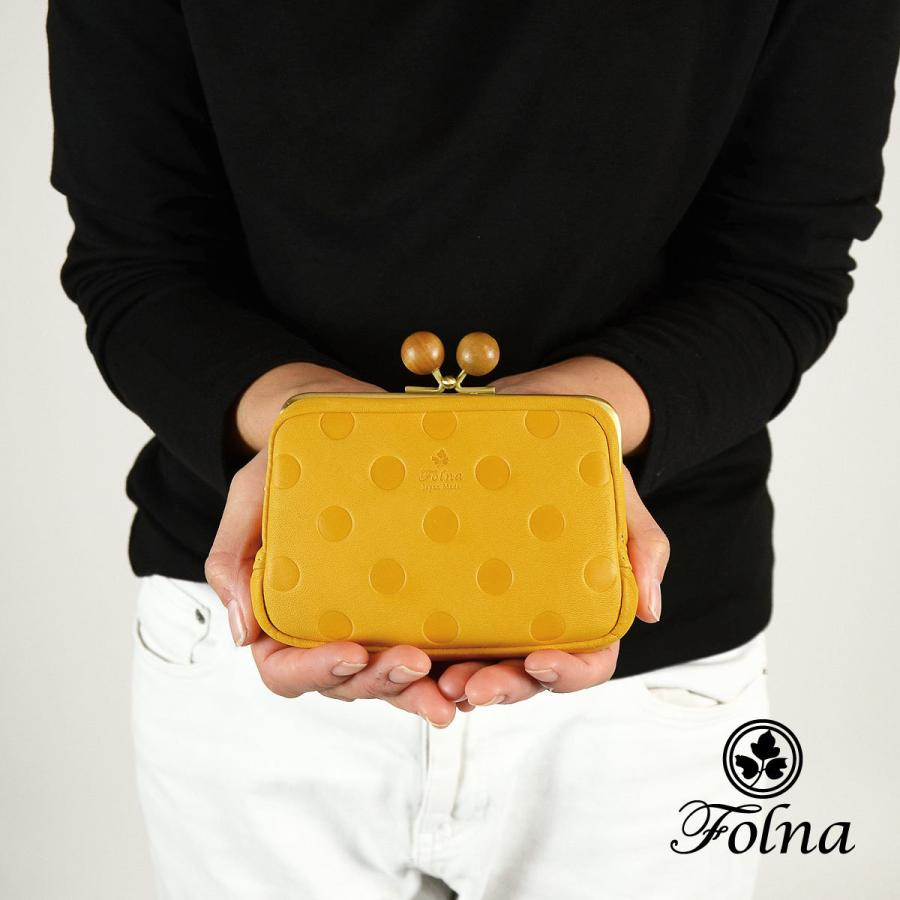 Folna ミニ財布 コンパクトウォレット ウッドボール がまぐち財布 親子