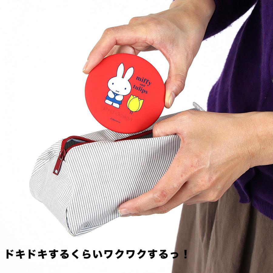 うさぎとチューリップの鏡 うさぎとチューリップの鏡 うさぎと