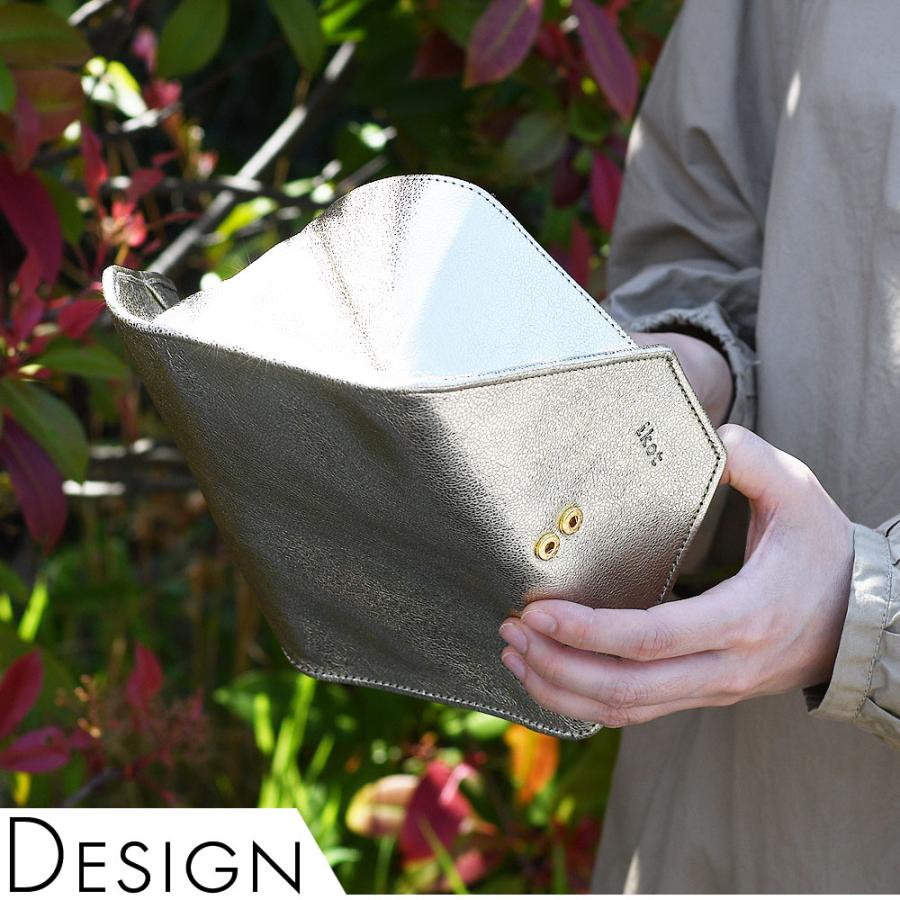 長財布 ギャルソン長財布 ソフトレザー 箔レザー 牛革 ロング 長財布 ギャルソン長財布 ソフトレザー 箔レザー 牛革 ロング