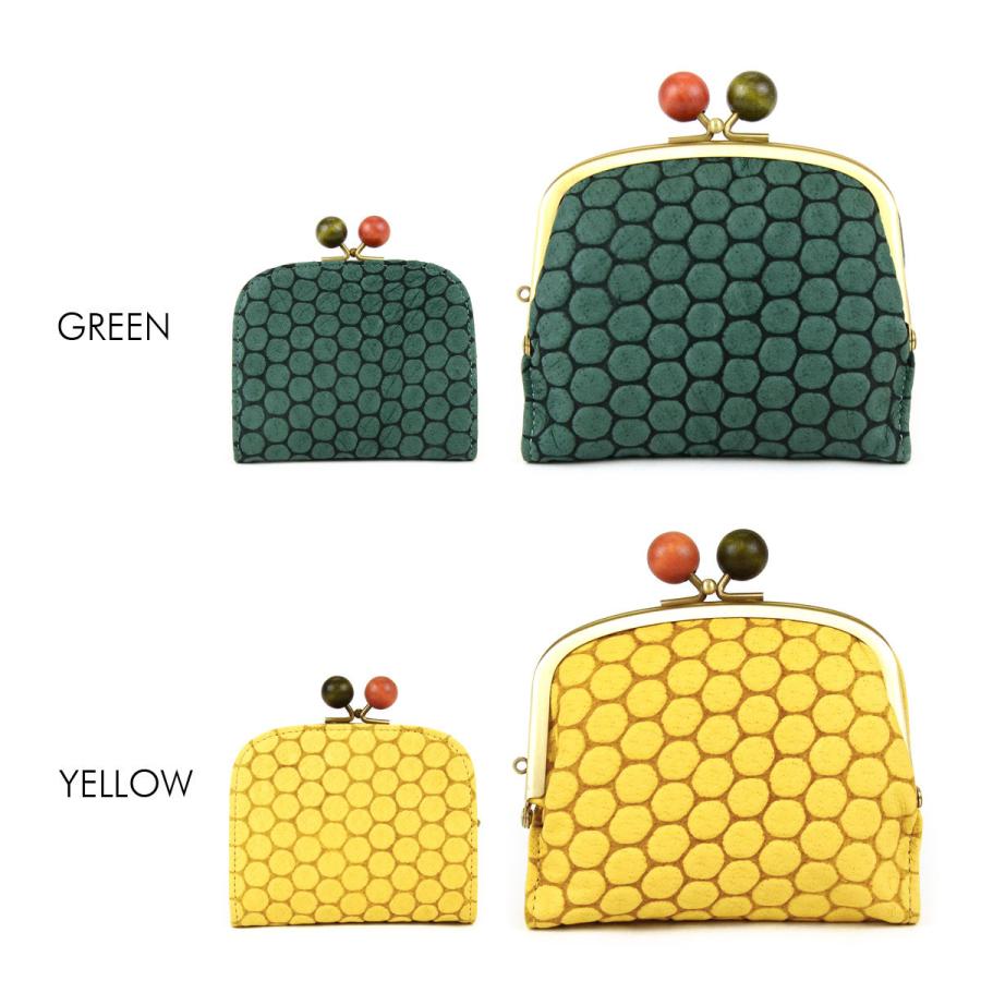 がま口財布 二つ折り財布 がま口 がまぐち ハーフウォレット 丸木玉 