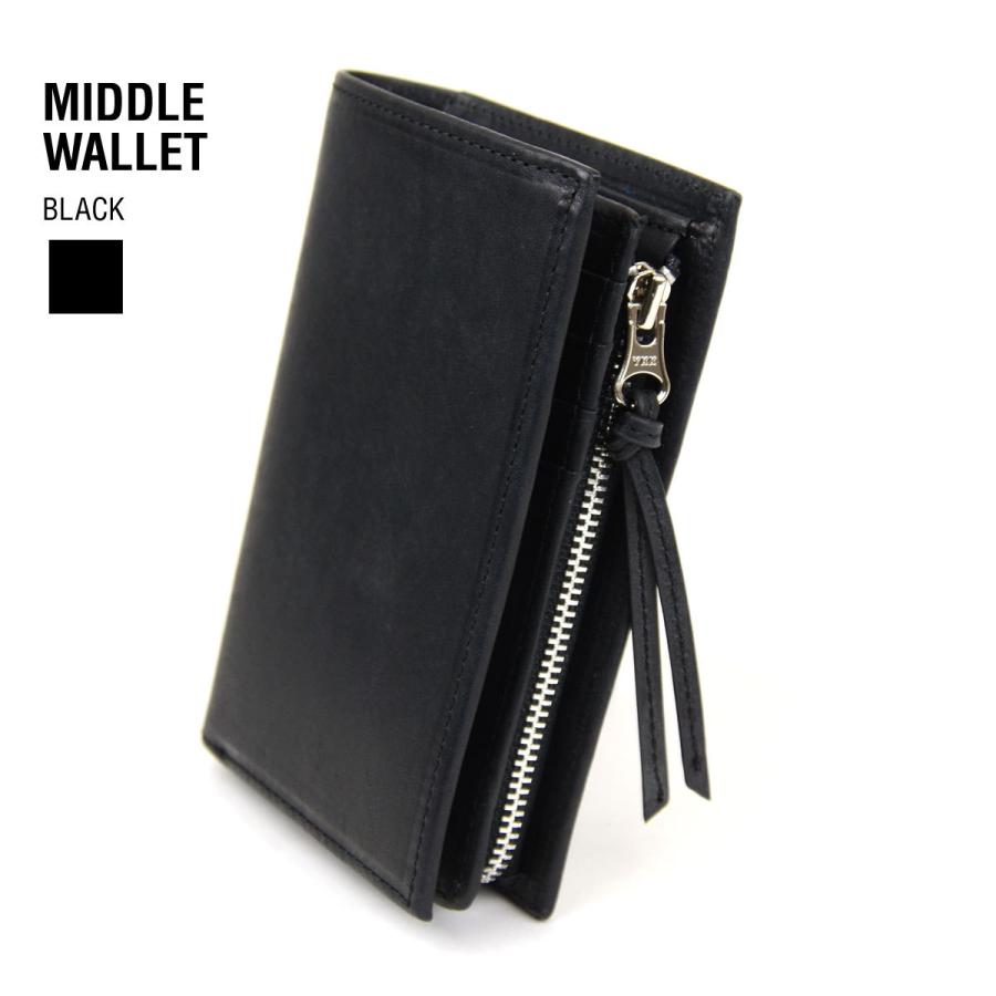 KAKUMEI（カクメイ） ミドルウォレット 二つ折り財布 縦型 イタリアン