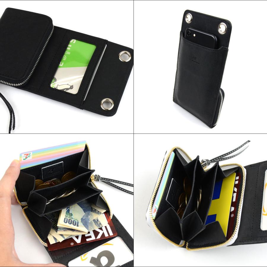 KAKUMEI（カクメイ） スマホショルダー カード 横入れ ネック