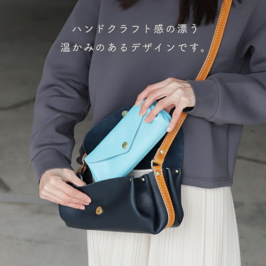 Cham（チャム） 広マチ長財布 プランプ 姫路レザー ナチュラル