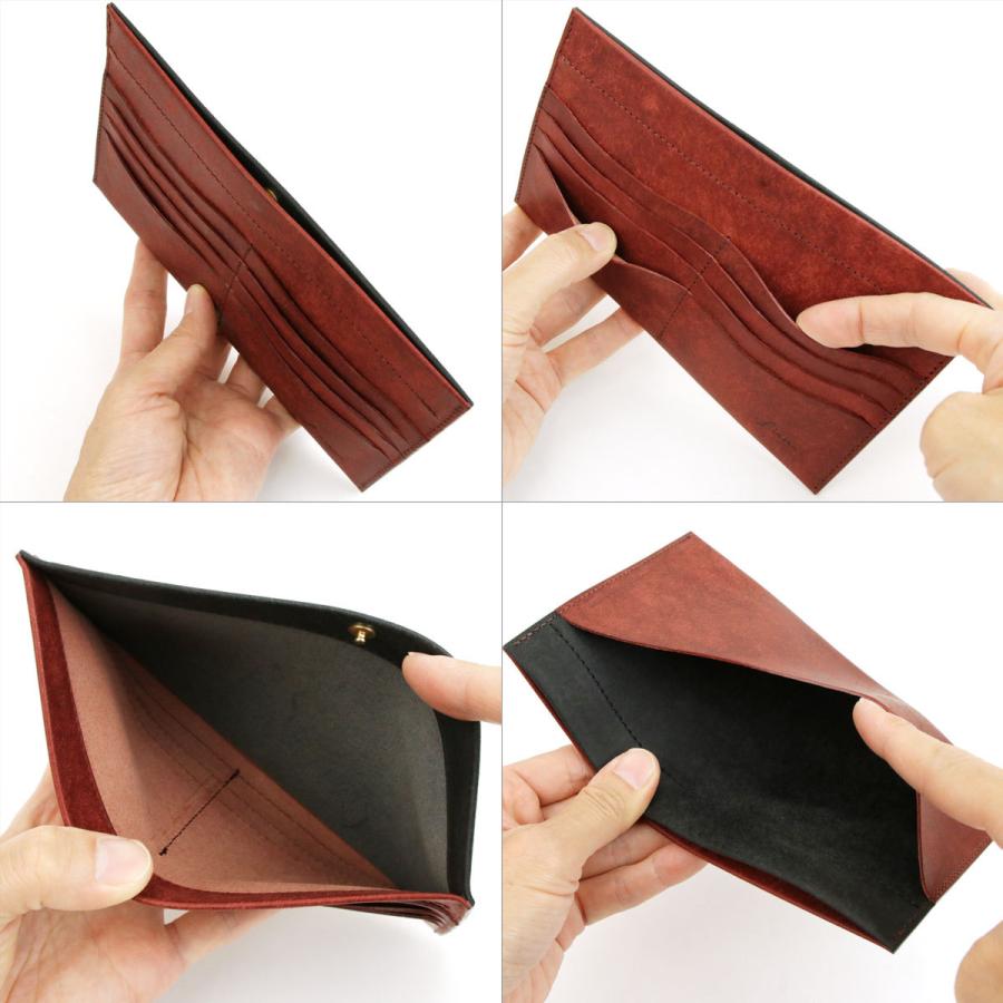 Litsta パスポートウォレット Passport Wallet 母子手帳ケース 札入れ 長財布 小銭入れなし 薄い 薄型 日本製 本革 イタリアンレザー PUEBLO プエブロ 牛革 リティスタ 送料無料 Litsta パスポートウォレット 母子手帳ケース 札入れ 長財布 小銭入れ