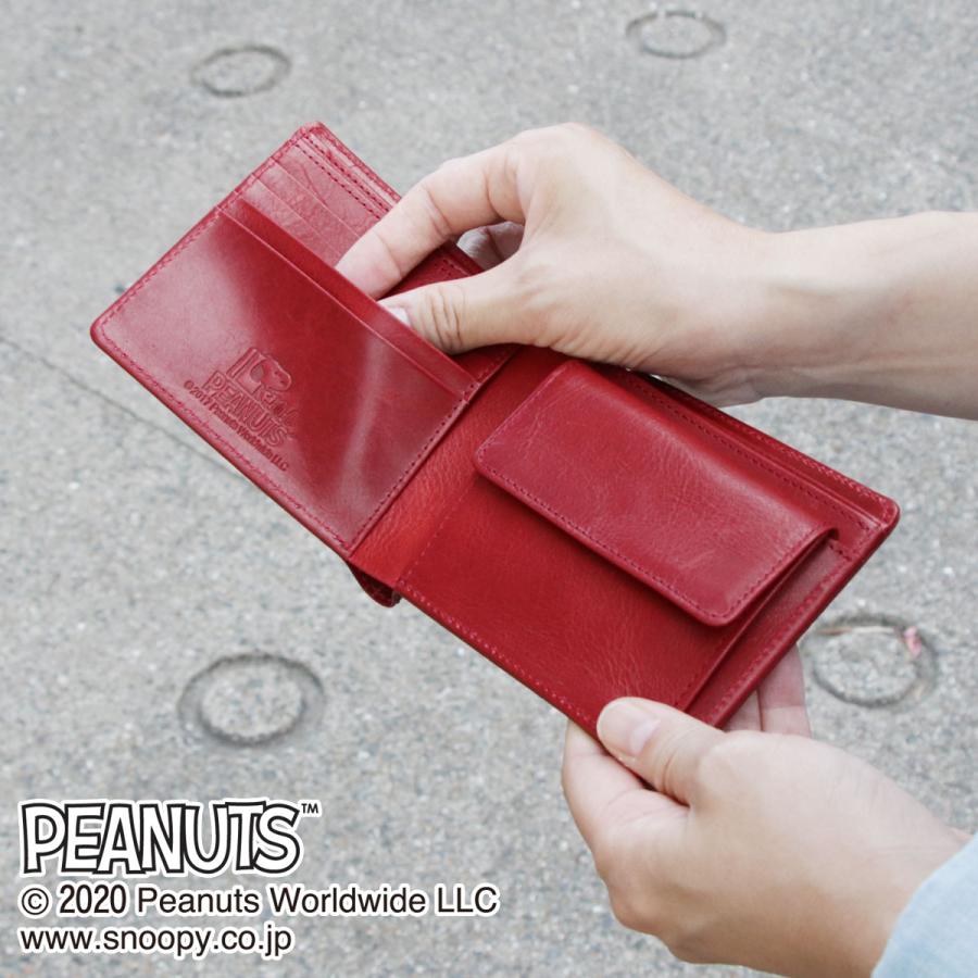 PEANUTS スヌーピー 財布 二つ折り財布 PEANUTS HISTORIC ROUTE