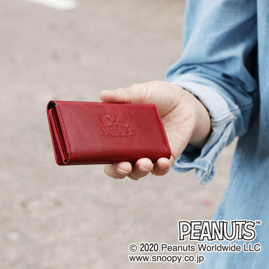 Snoopy スヌーピー キーケース 4連 三つ折りキーケース Keycase 革小物 レザー Peanuts ピーナッツ Historic Route Route66 本革 牛革 日本製 Ndy Pnt おさいふやさん 通販 Yahoo ショッピング