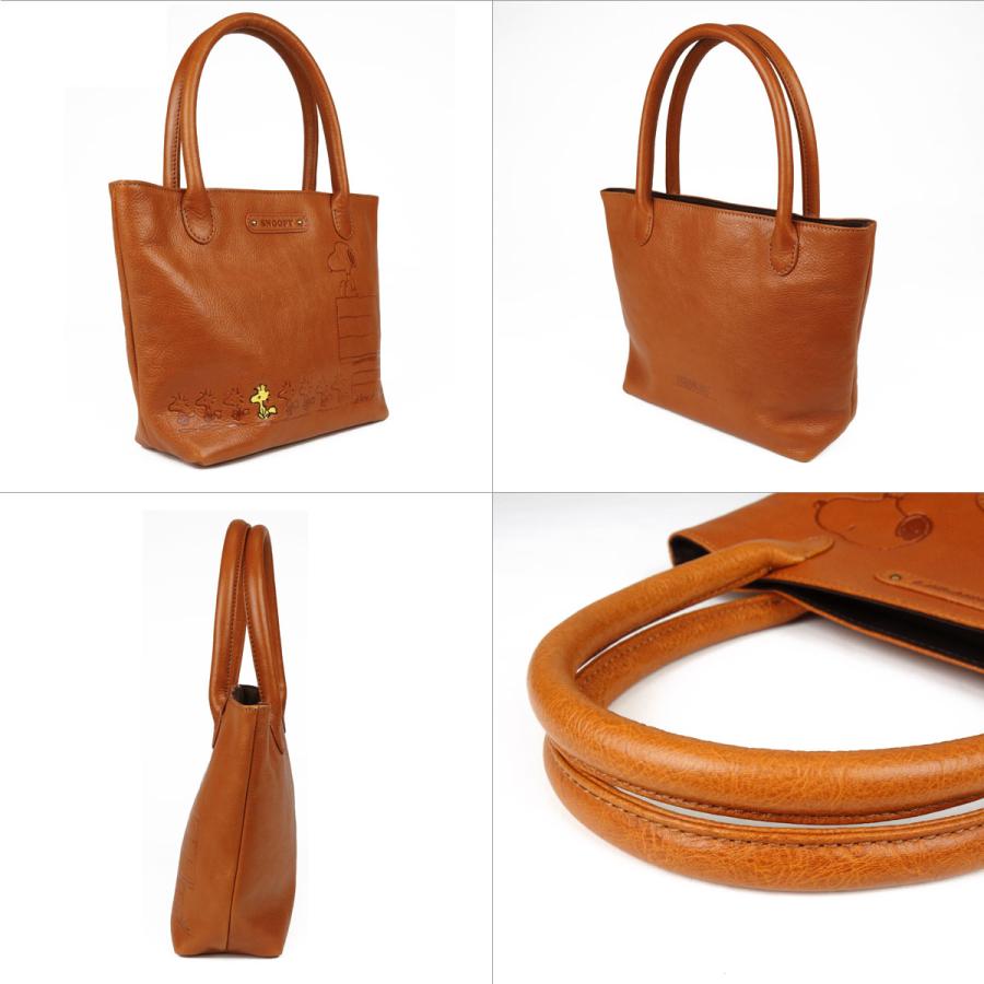 PEANUTS SNOOPY スヌーピー バッグ ハンドバッグ ミニトート ウッド