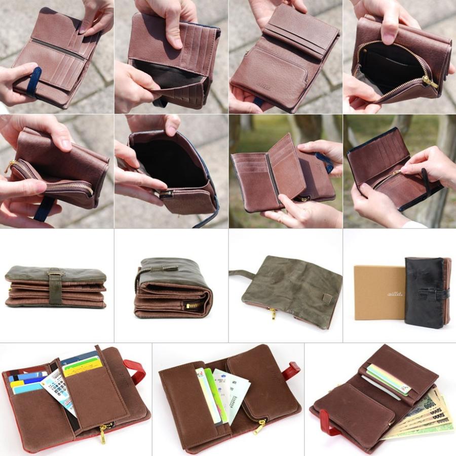 oeillet（ウイエ） レディース 二つ折り財布 2つ折り財布