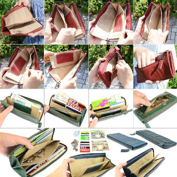 長財布 L字ファスナー FB020 手絞り加工 レディース 豊岡財布 FEED BAG