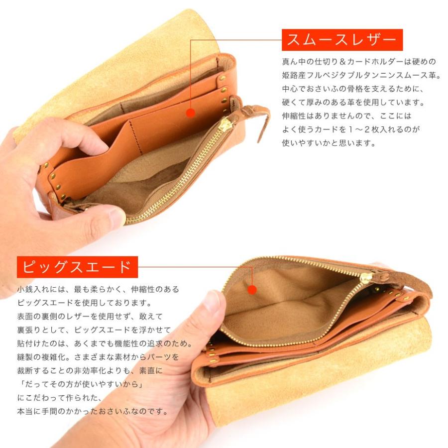 eureka leathercraft（ユリカレザークラフト） 本革財布 長財布 日本製