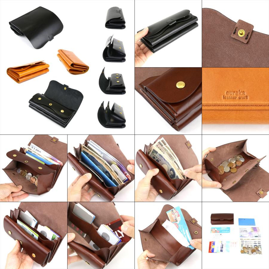 eureka leathercraft 本革財布 長財布 ダブルフラップ 大容量 eureka leathercraft 本革財布 長財布 ダブルフラップ 大容量