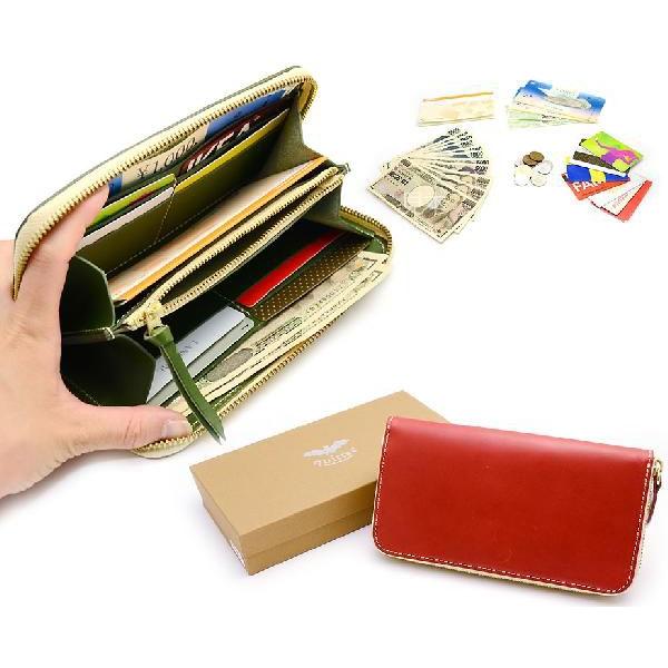 長財布 栃木レザー quitter クイッター ヌメ革 ブラウン 日本製 楽天市場】quitter クイッター フラップ式二つ折り長財布