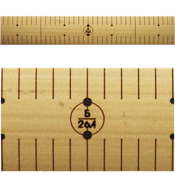 竹尺 普通巾 両メモリくじら尺 鯨尺 2尺 : おさいほう屋 Yahoo!店