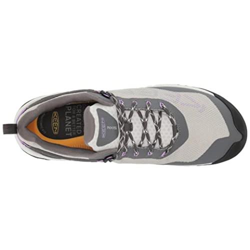 [キーン] トレッキングシューズ NXIS EVO WP ネクシス エヴォ ウォータープルーフ レディース STEEL GREY/ENGLISH LAVENDER 25.0 cm 