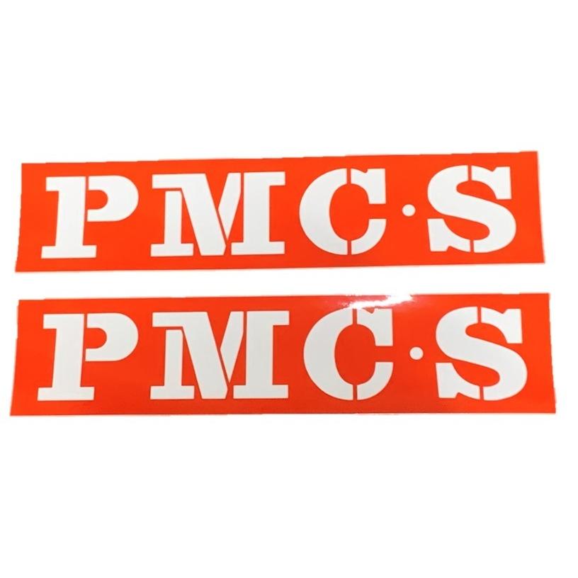 日産 PMCS ステッカー　中サイズ 　２枚セット シール プリンス ハコスカ　ケンメリ　Ｓ３０　ローレル　ジャパン　ＧＴ−Ｒ　旧車｜osaka-parts-shop