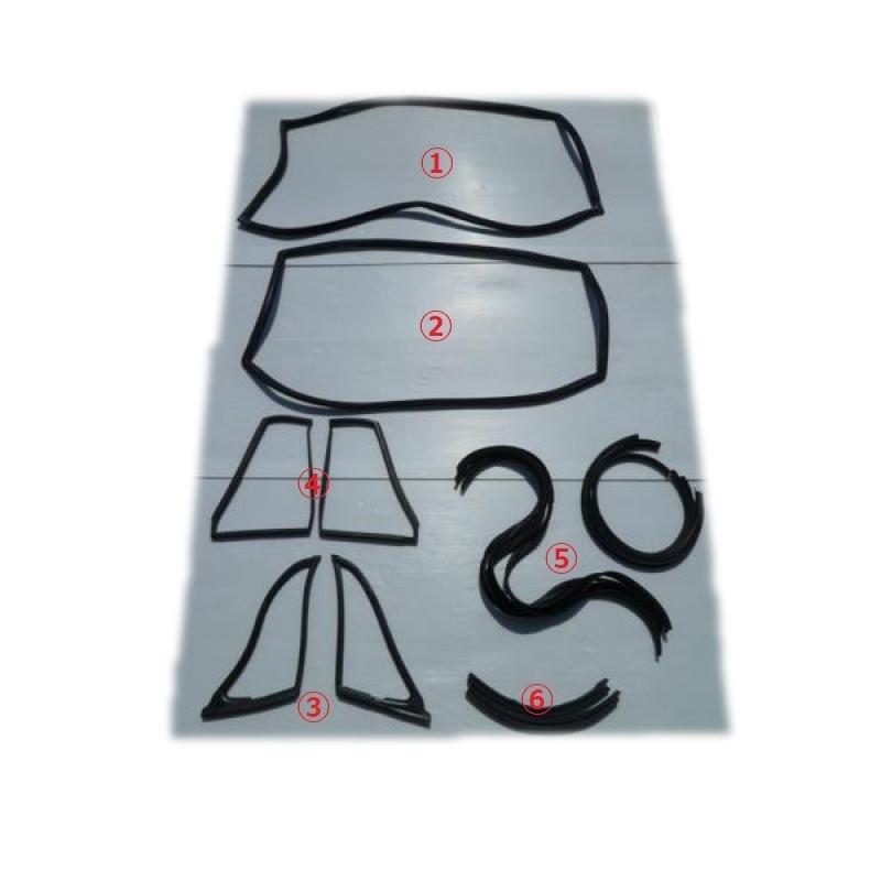 ハコスカ 2D フロント ガラスウェザー ゴム ラバー KPGC10 KGC10 旧車