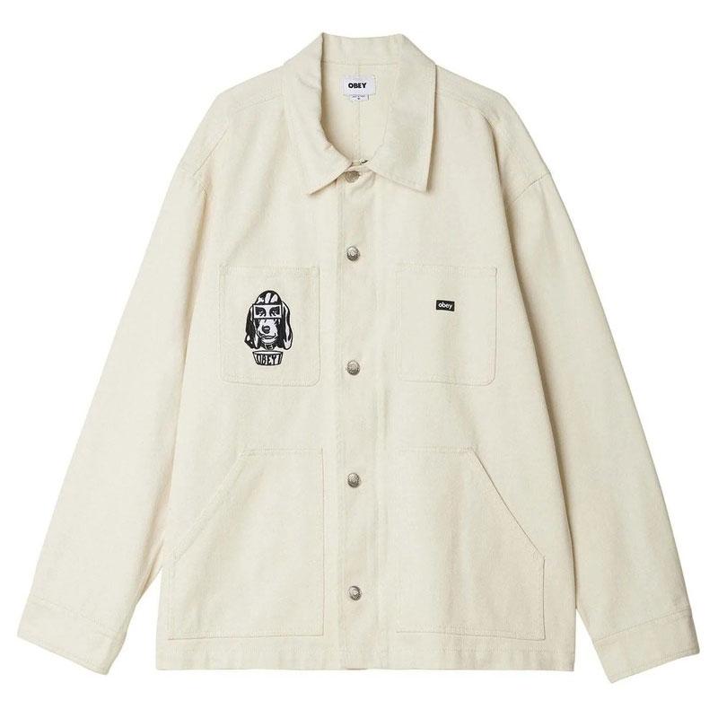 OBEY デニムジャケット コーデュロイ襟付き | ヤマダウェブコム