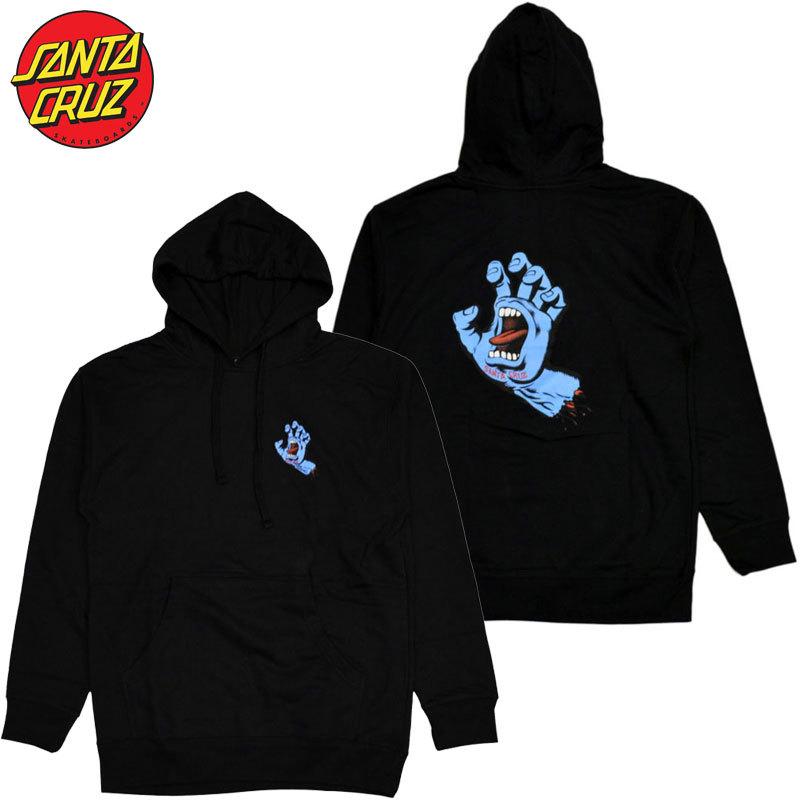 サンタクルーズ Santa Cruz Screaming Hand Pullover Hoodie Black サンタクルーズパーカ Santacruzパーカ Ektb1ctem3 ファッション Pci Edu Pe