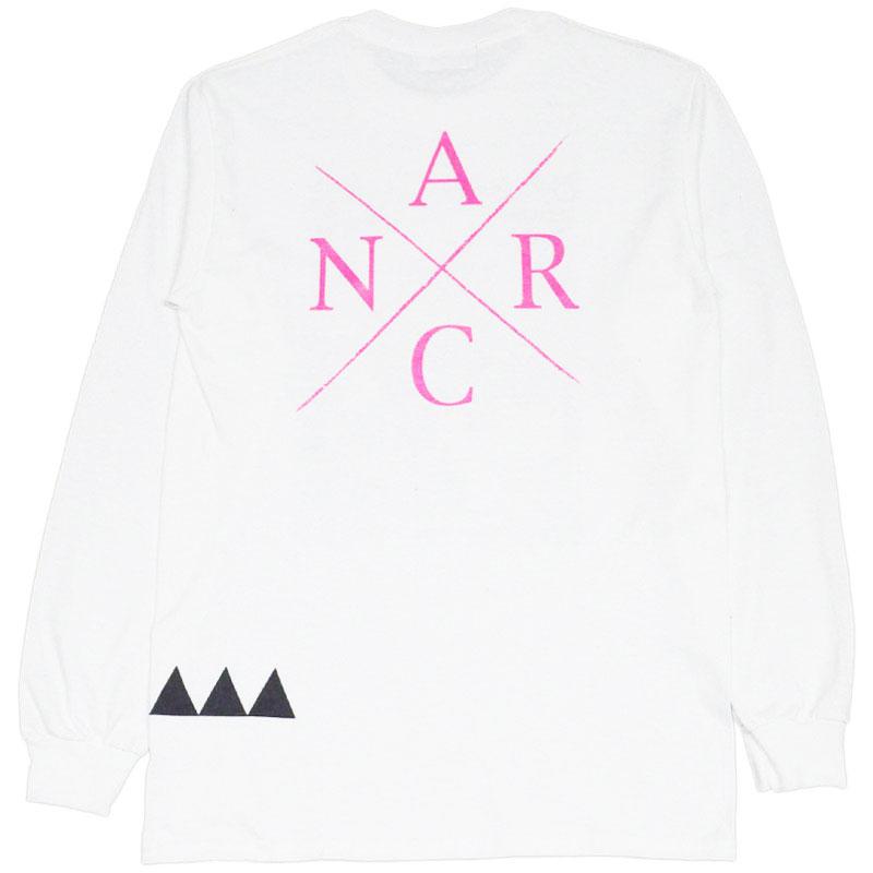 アナーク ANARC ACT LONG-T(ホワイト 白 WHITE)アナークロンT ANARCロンT アナークロングTシャツ ANARC ...