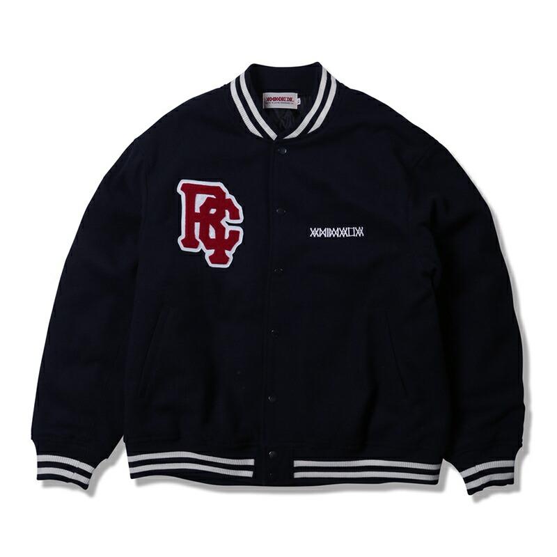 ANIMALIA 送料無料 アニマリア MELTON STADIUM JACKET(ネイビー NAVY 