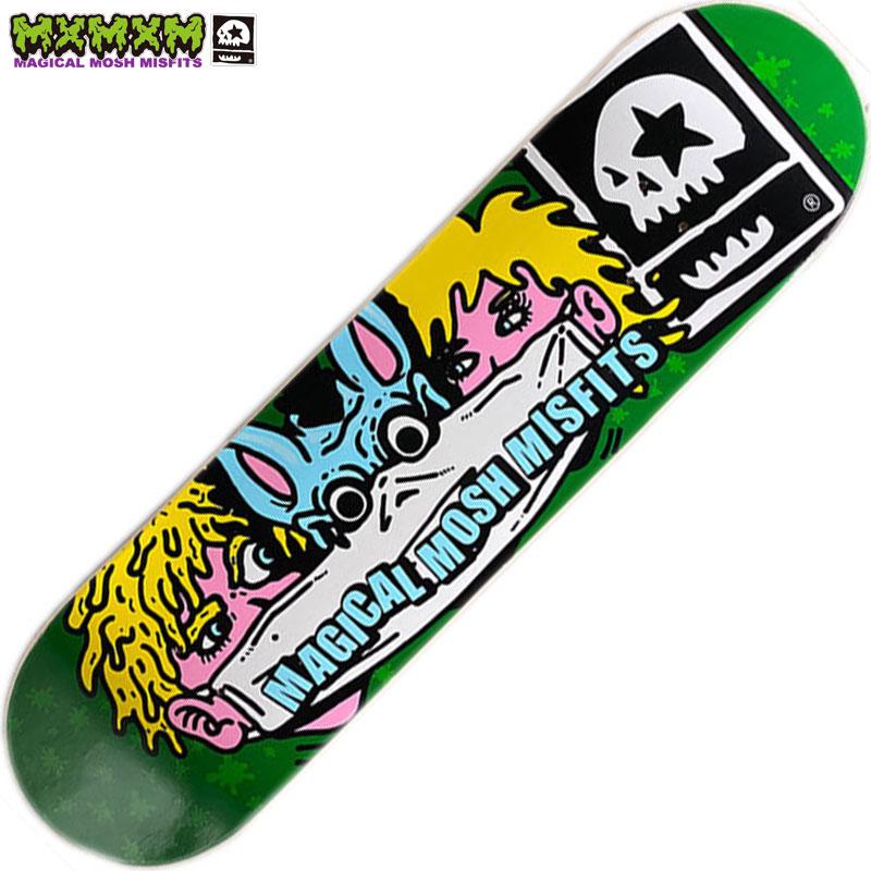 【ラスト1点】マジカルモッシュミスフィッツ MAGICAL MOSH MISFITS 3MITSU MOSH MISFITS DECK(3MITSU)スケボーデッキ マモミデッキ ロゴ スケートボード SK8｜osaka-warp