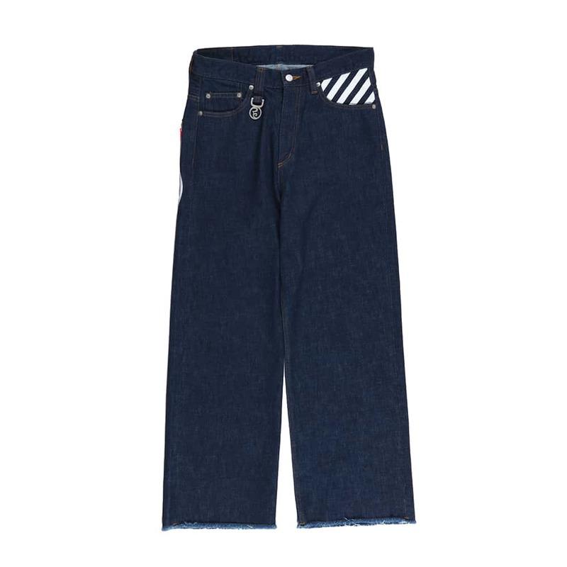 送料無料 ローリングクレイドル ROLLING CRADLE THUNDER GATE WIDE COLOR DENIM(INDIGO)ロリクレパンツ  デニムパンツ ボトムス｜osaka-warp｜02