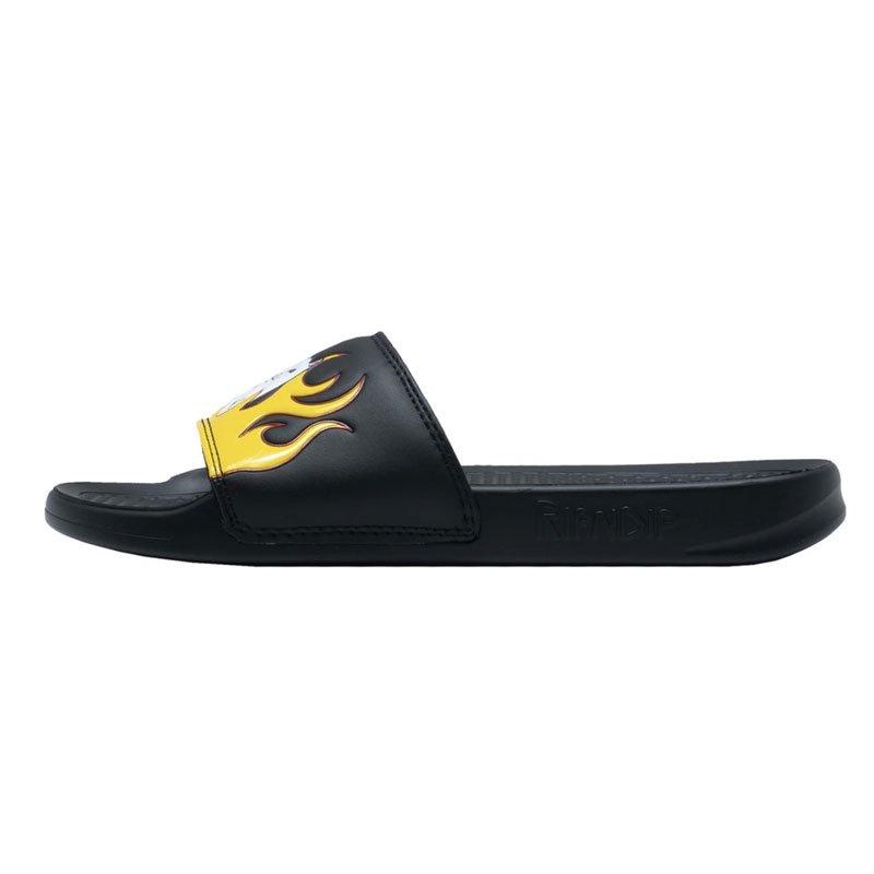 リップンディップ RIPNDIP WELCOME TO HECK SLIDES(BLACK)リップンディップサンダル RIPNDIPサンダル リッピンディップサンダル｜osaka-warp｜03