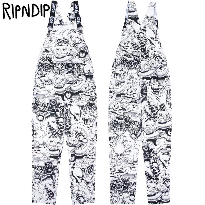 RIPNDIP 送料無料 リップンディップ DARK TWISTED FANTASY OVERALLS 