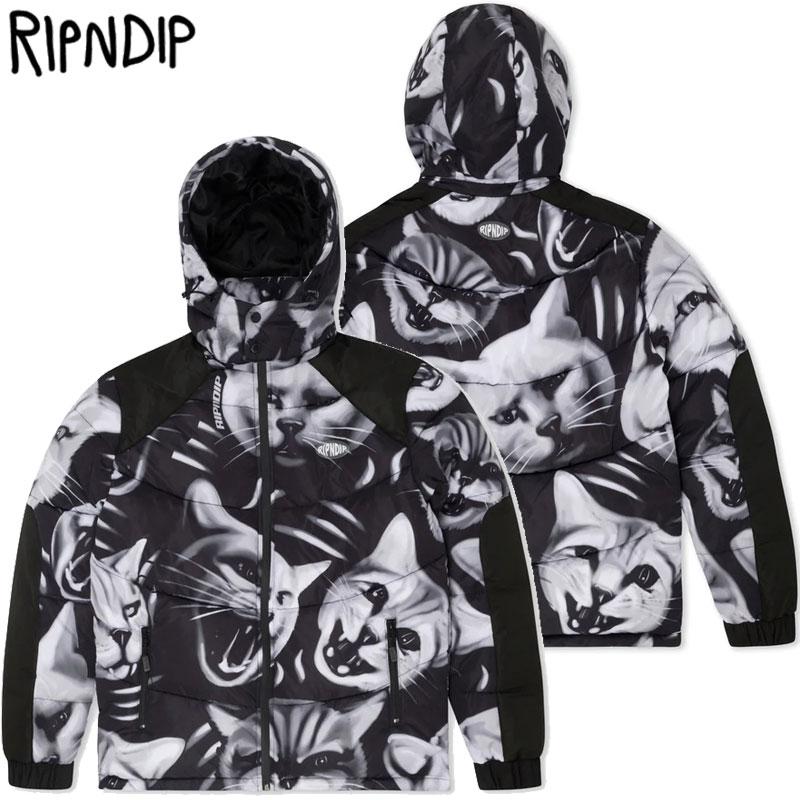 RIPNDIP 猫プリント ナイロンジャケット RIPNDIP 猫プリント ナイロンジャケット
