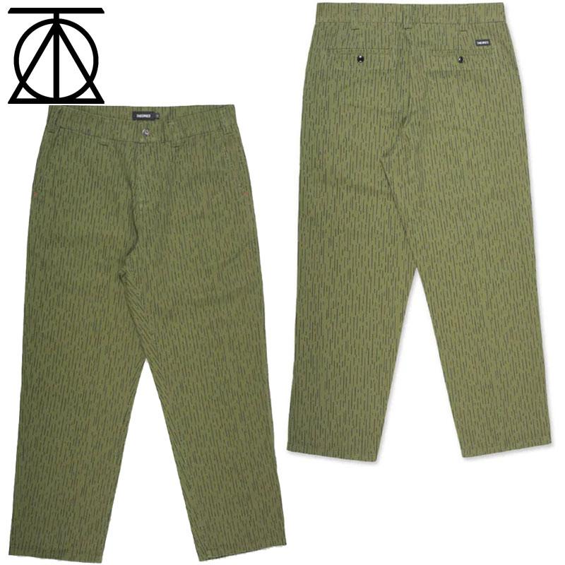 XLサイズ ラスト1点】セオリーズ THEORIES STAMP WORK PANTS(カモ 迷彩 