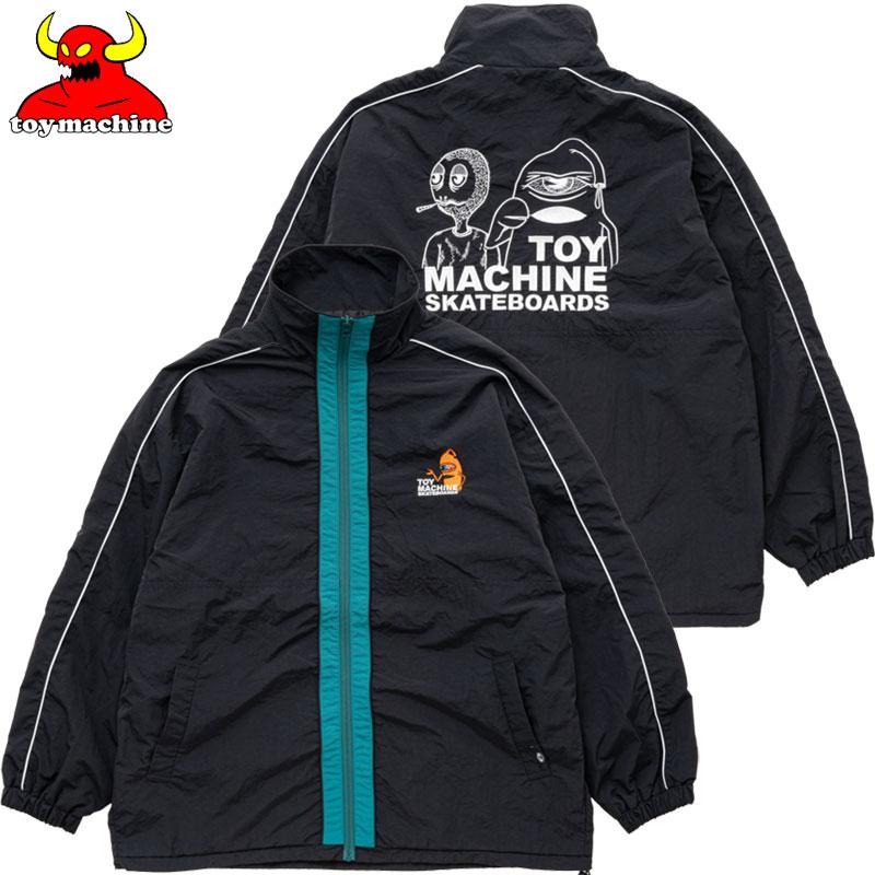 送料無料 トイマシーン TOY MACHINE TRACTS LEO NYLON TRACK JACKET 
