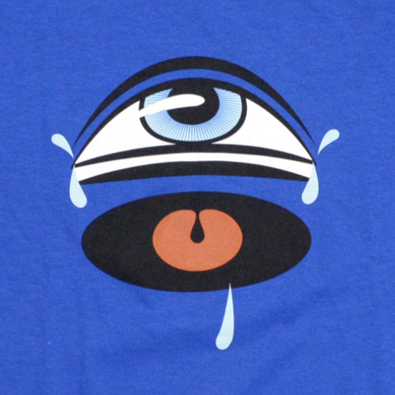 US】トイマシーン TOY MACHINE CRY SECT LONG SLEEVE(ブルー 青 ROYAL