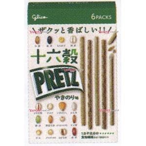 業務用菓子問屋GGxグリコ 60G 十六穀プリッツやきのり味6袋×50個