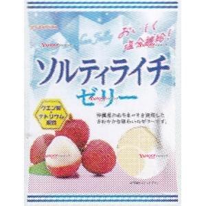業務用菓子問屋GGx杉本屋製菓 132G ソルティライチゼリー×20個