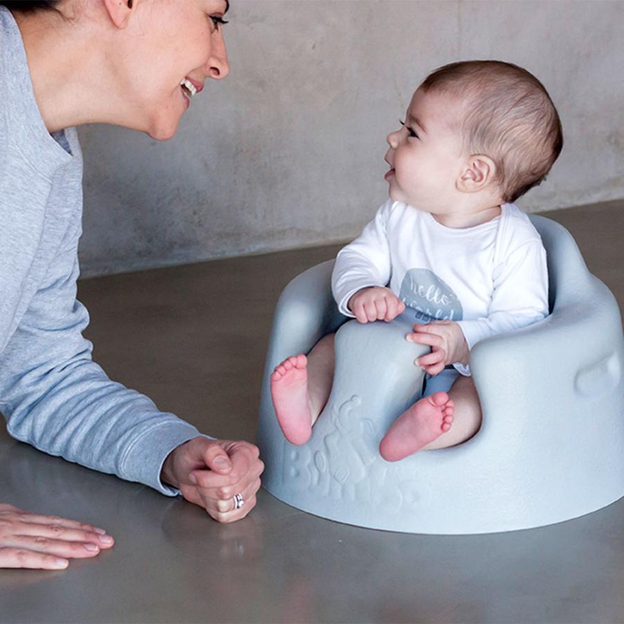 バンボ Bumbo ベビーソファ ＋ プレートレイ セット クールグレー 専用腰ベルト付き 正規品｜osakababy｜04