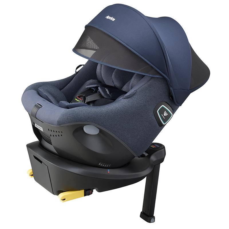 アップリカ チャイルドシート 新生児 ISOFIX 回転式 【 】 クルリラ  