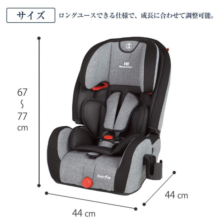 日本育児 ハイバックブースターec Fix レッドデニム Isofix シートベルト兼用 1歳から12歳まで のし紙 包装不可商品 Osakababy 通販 Yahoo ショッピング