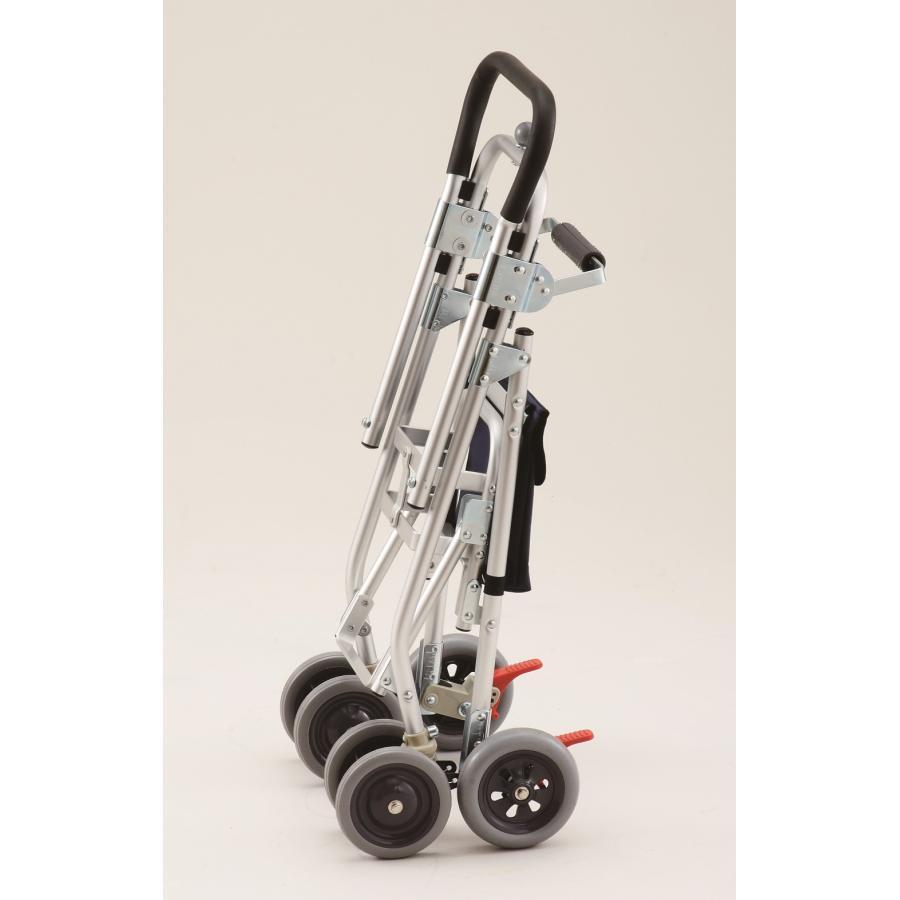 H053 コメット デラックス スワン 五十畑工業 日本製 シルバーカー の