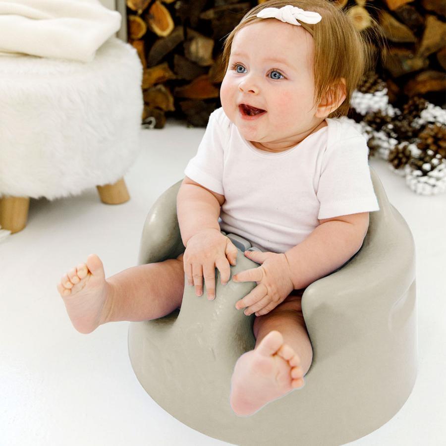 バンボ　Bumbo　腰ベルト、テーブル付き　サンドベージュ バンボ（Bunbo） Bumbo ベビーソファ ＋ プレートレイ セット サンド