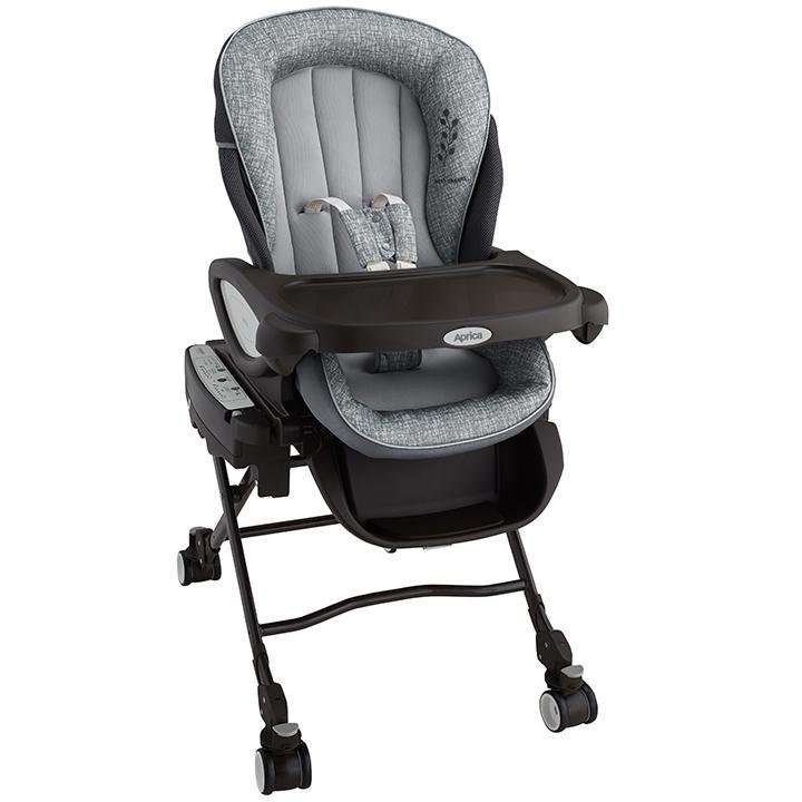 【美品】Aprica ユラリズム オート ライト メランジグレー アップリカ（Aprica） ユラリズム オートライト メランジグレー GR