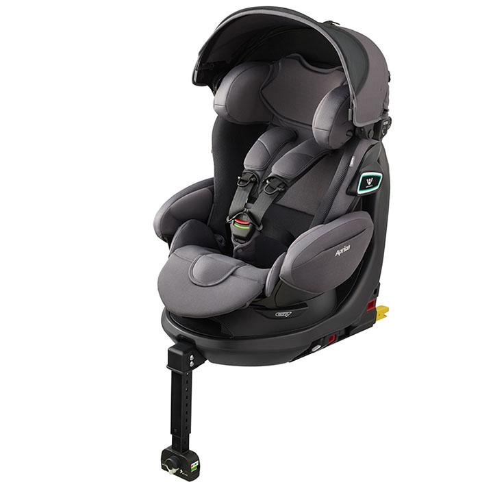 アップリカ チャイルドシート フラディア グロウ ISOFIX セーフティープラス プレミアム AB ブリリアントグレーの画像