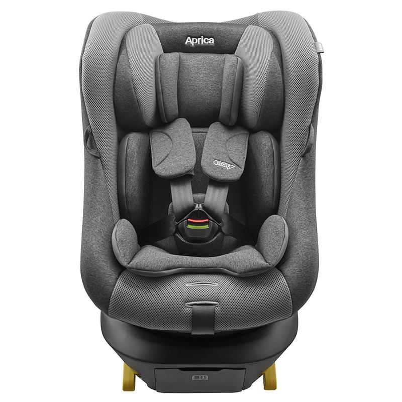 チャイルドシート 新生児 ISOFIX 回転式 【 アップリカ 】 クルリラ プライト ナイトグレー GR_2