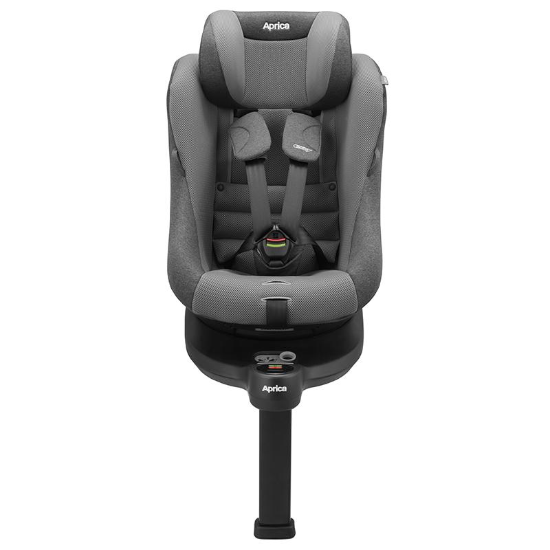 チャイルドシート 新生児 ISOFIX 回転式 【 アップリカ 】 クルリラ プライト ナイトグレー GR_4