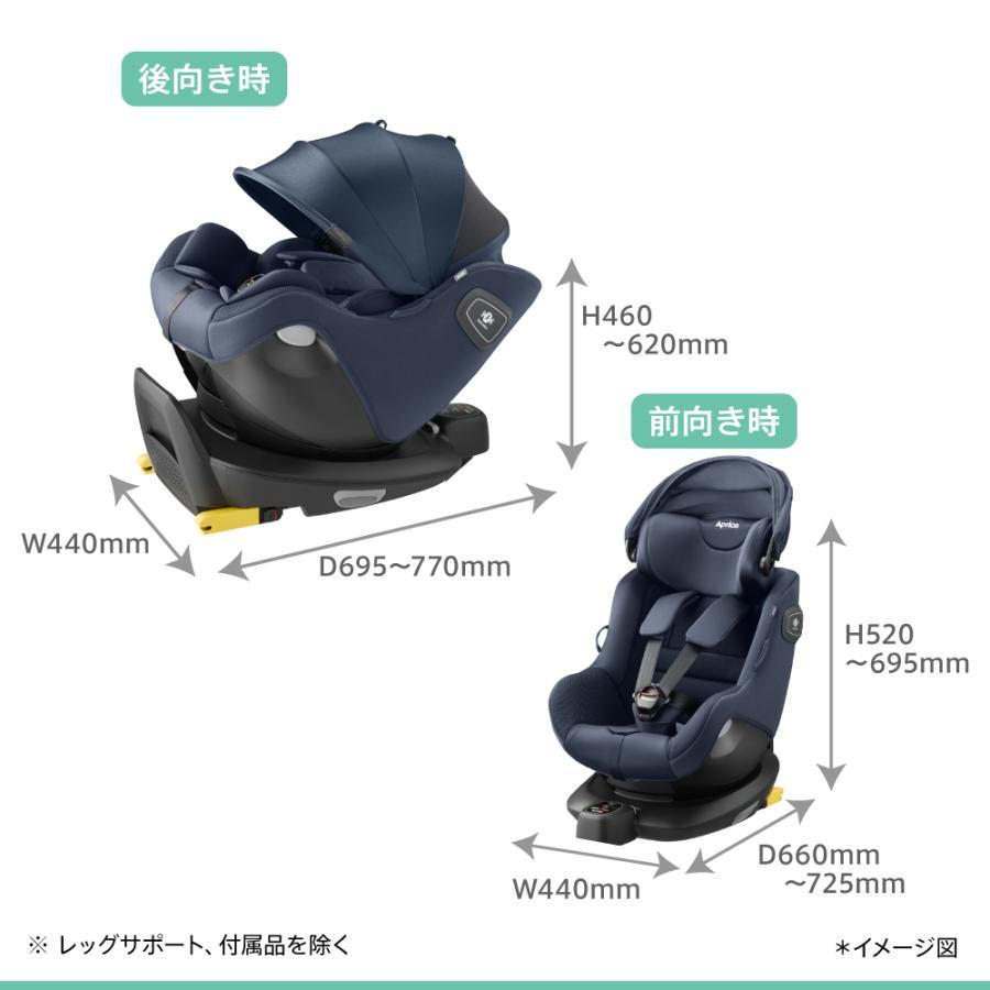 アップリカ（Aprica） チャイルドシート 新生児 ISOFIX 回転式