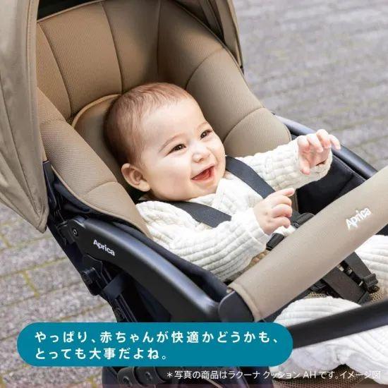 アップリカ ラクーナ クッション フリー AE ブラック BKの画像