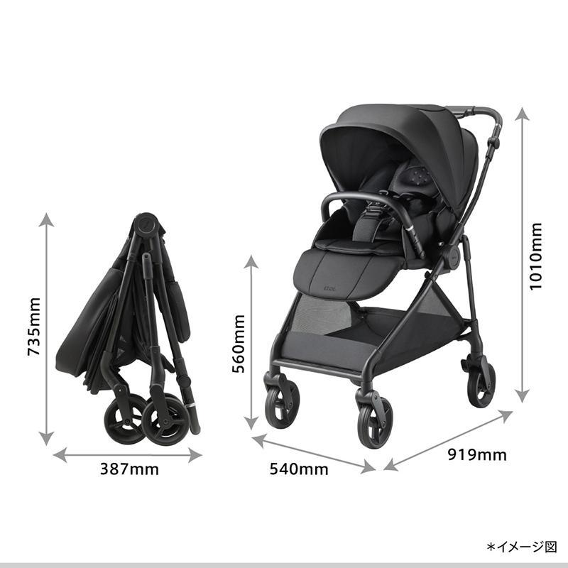 アップリカ A型ベビーカー 【 ルーチェ フリー AC ベージュ BE 】 Apricaの画像