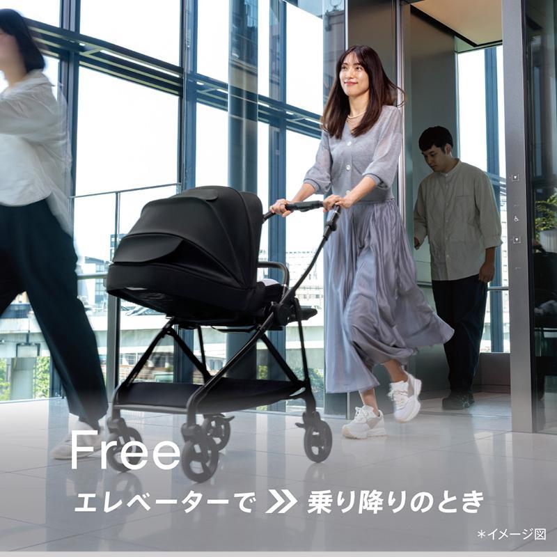 アップリカ A型ベビーカー 【 ルーチェ フリー AC グリーン GN 】 Apricaの画像